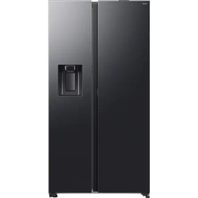 Samsung RS80F Side-by-Side mit autom. Türöffnung und Festwasseranschluss, EEK: C, 634 L Schwarz