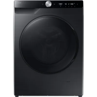 Samsung 11+6 kg Waschtrockner WD6400D mit AI EcoBubble™, EEK: D/A -10%, 11+6 kg Schwarz