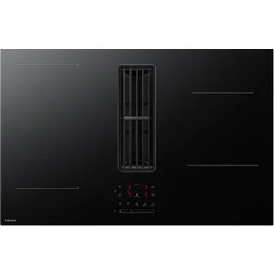 Samsung Flächenbündiger oder aufgesetzter Kochfeldabzug 80 cm, A+ Black