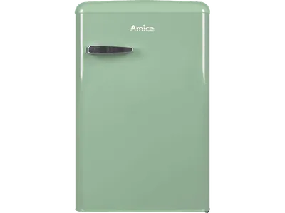 AMICA VKS 15623-1 M Retro Edition Kühlschrank (120 l, E, 875 mm hoch, Mint)