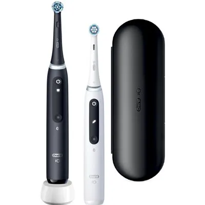 iO Series 5 + 2. Handstück Elektrische Zahnbürste black/white