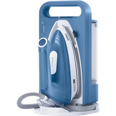 IS 2745 BL UpStyle 2 Bügelstation blau, 2200 W, 125 g/min Dampfproduktion, beschichtete Bügelsohle, Anti-Kalk-System, Vertikaldampf
