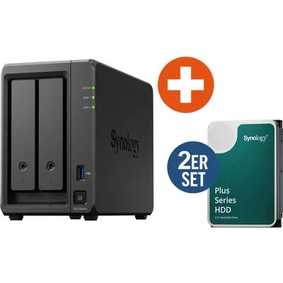 Synology Diskstation DS725neo+ NAS System 2-Bay 8TB  inkl. 2x 4 TB Synology HDD HAT3300-4T