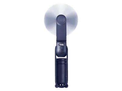 JISULIFE Handheld Fan 8, 3in1 mit Taschenlampe und Powerbank, Handventilator Blau (5 Watt)