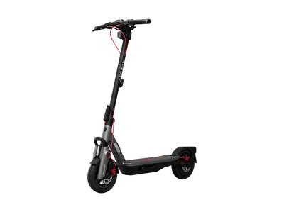 SEGWAY Ninebot F3 PRO D E-Scooter (10 Zoll, Schwarz/Silber/Rot)