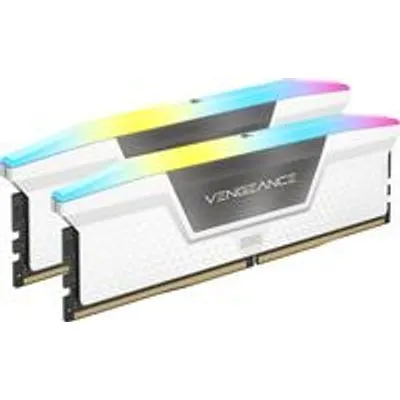 Corsair RAM Corsair D5 6000 32GB C36 Vengeance RGB K2 W - 32 GB - DDR5 (CMH32GX5M2E6000Z36W)