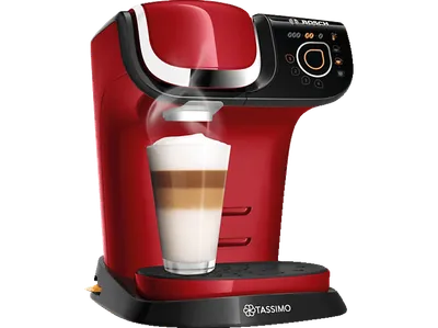 BOSCH TAS6503 Tassimo My Way 2 Kapselmaschine Rot/Schwarz