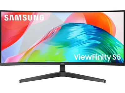 SAMSUNG S55GH 34 Zoll 2K UltraWide QHD Gaming Monitor 5 ms Reaktionszeit 120 Hz