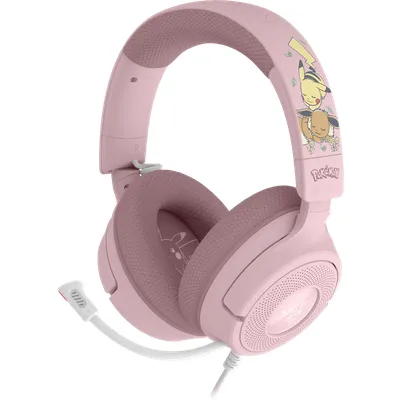Razer Kraken V4 X Kabelgebundenes Gaming-Headset - Pokémon Pikachu / Eevee Edition