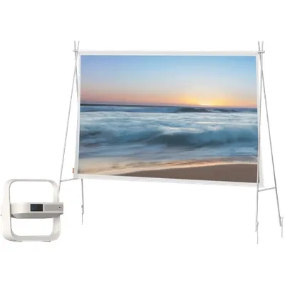 XGIMI Elfin Flip Plus GTV + XGIMI P168S Projektionsleinwand