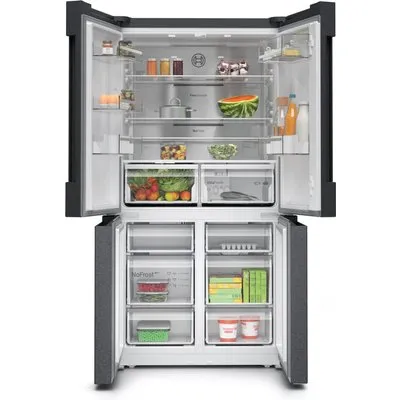 KFN96AXEA French Door Kühl-/Gefrierkombination schwarz edelstahl/cleansteel
