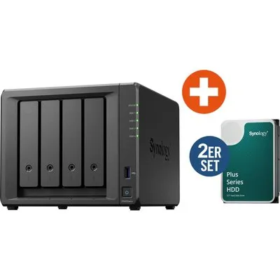 Synology Diskstation DS925neo+ NAS System 4-Bay 12 TB inkl. 2x 6 TB Synology HDD HAT3300-6T