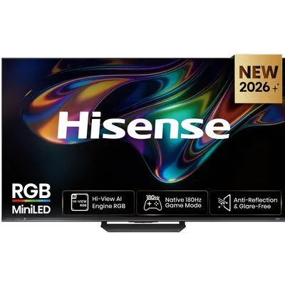 55UR8DS 139 cm (55") RGB MiniLED-TV anthrazit, 4K Ultra HD, Smart-TV, 120 Hz, DVB-T2/DVB-C/DVB-S2, Sprachsteuerung