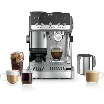 Ninja Luxe Café MINI Plus Kaffeemaschine in Silber | ES352EU | von SharkNinja