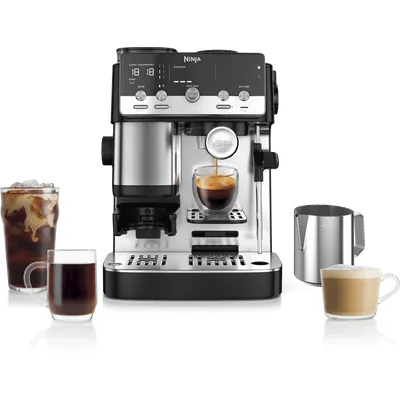 Ninja Luxe Café MINI Kaffeemaschine in Schwarz | ES301EU | von SharkNinja