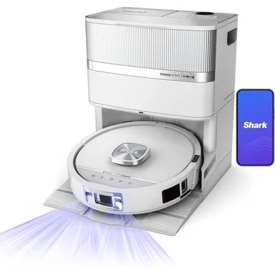 Shark PowerDetect UV Reveal 2-in-1 Saug- und Wischroboter in Weiß | RV3000XEEUWH | von SharkNinja