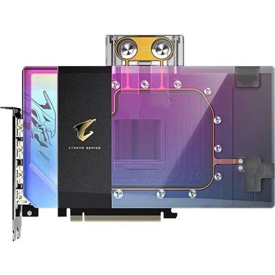 Gigabyte AORUS GeForce RTX 5090 XTREME WATERFORCE WB 32G - 32 GB GDDR7 Gaming-Grafikkarte (GV-N5090AORUSX WB-32GD)