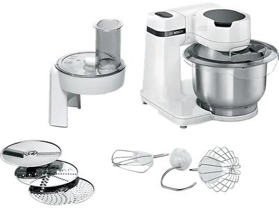 BOSCH MUMS2EW01 Serie 2 Küchenmaschine White (Rührschüsselkapazität: 3,8 l, 700 Watt)
