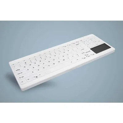 Active Key AK-C7412 Tastatur USB Französisch Weiß (AK-C7412F-GUS-W/FR)