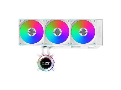 LIAN LI HYDROSHIFT II LCD-C 360CL ARGB AiO Wasserkühlung, Weiß