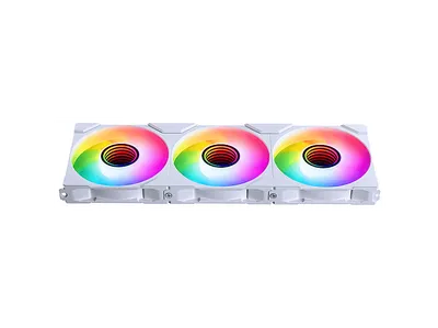 PHANTEKS M25 Gen2 PWM D-RGB, 3er-Pack - Reverse Blade, 120mm Lüfter