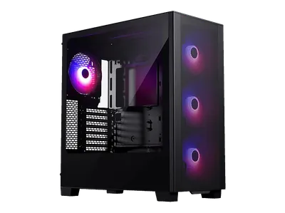 PHANTEKS XT Pro Ultra, Midi-Tower, E-ATX, Tempered Glass, D-RGB PC-Gehäuse, Schwarz