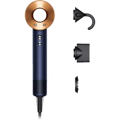 Dyson Supersonic Straight + Wavy Nachtblau