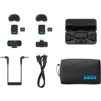 GoPro Kabelloses Mikrofon Komplettset