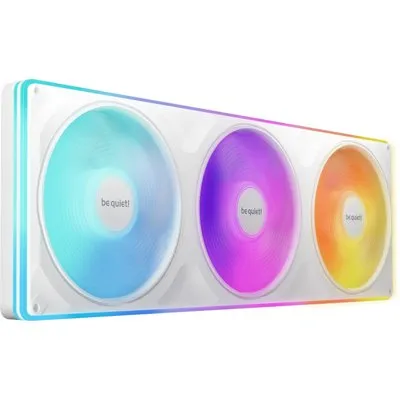 be quiet! Lüfter Light Wings Pro IO Weiß Reverse - 420mm Gehäuselüfter