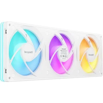 be quiet! Lüfter Light Wings Pro IO Weiß Reverse - 360mm Gehäuselüfter