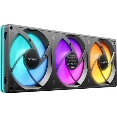 be quiet! Lüfter Light Wings Pro IO Schwarz Reverse - 360mm Gehäuselüfter