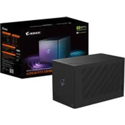 Gigabyte AORUS RTX 5090 AI BOX - Externe GPU 32 GB GDDR7, PCIe 5.0, 2407 MHz, 3x DP 2.1, HDMI 2.1 (GV-N5090IXEB-32GD)