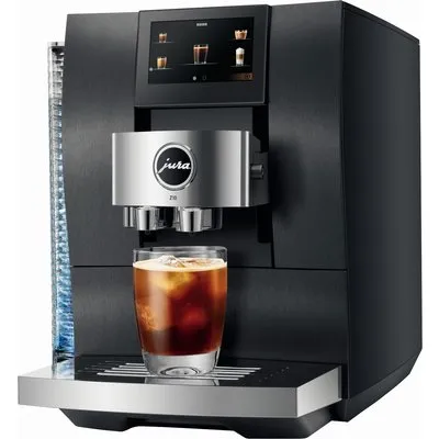 Z10  Kaffee-Vollautomat Aluminium Black (EA), Latte Macchiato/Cappuccino/Milchkaffee, 15 bar, 2,4 l, schwarz, Apps ladbar
