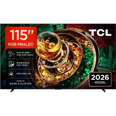115RM9L 291 cm (115") RGB-Mini LED TV, 4K Ultra HD, Smart-TV, 120 Hz, DVB-T2/DVB-C/DVB-S2, Sprachsteuerung