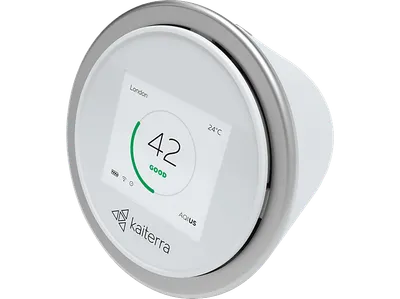 KAITERRA LE-200 Egg Luftmessgrät Silber/Grau (2,5 Watt, Raumgröße: 0 m³, K.A.)