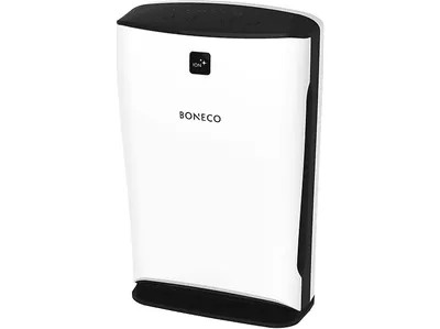 BONECO P340 Luftreiniger Weiß/Schwarz (50 Watt, Raumgröße: 40 m², 2-in-1 Filterpacket: HEPA- und Aktivkohlefilter)