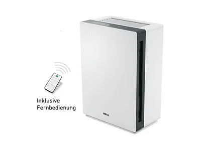 IDEAL AP60 PRO Luftreiniger Grau (90 Watt, Raumgröße: 175 m³, 360 Grad Smart Filter)