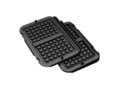TEFAL XA7308 OptiGrill Waffelplatten Schwarz