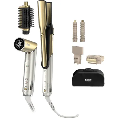 Shark Glam Multistyler für glatte Haare, Wellen und Locken in Gold | HD6051SEU | von SharkNinja