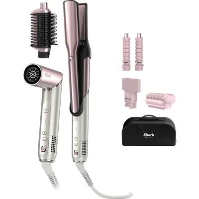 Shark Glam Multistyler für glatte Haare, Wellen und Locken in Rosa | HD6051SEUPK | von SharkNinja