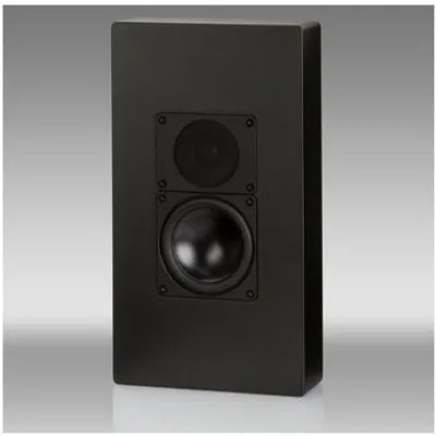 WS 1445 /Stück On Wall Lautsprecher schwarz lack seidenmatt