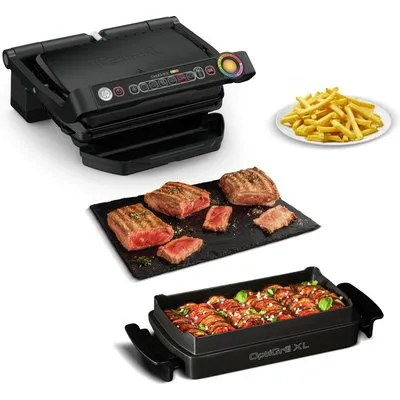 GC7148 Optigrill Snacking & Baking Kontaktgrill schwarz