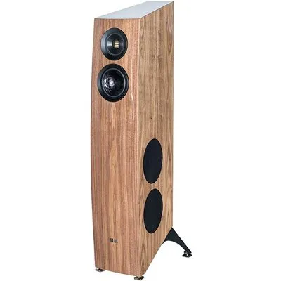 Concentro S 509 /Stück Stand-Lautsprecher hochglanz nussbaum