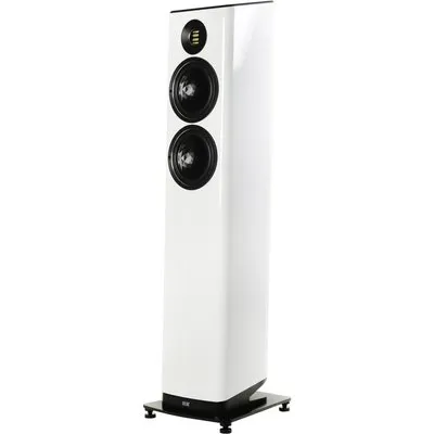 Vela FS 408 /Stück Stand-Lautsprecher hochglanz weiß lack