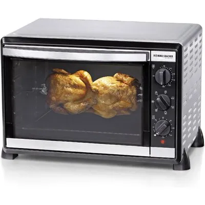 BG 1815 Mini-Backofen edelstahl/schwarz