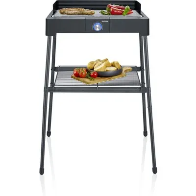 PG 8561 Barbeque-Standgrill schwarz