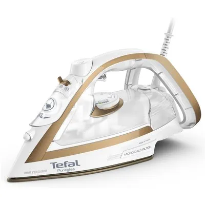 FV8042 Puregliss Dampfbügeleisen, 2900 W, 270 g/min Dampfstoß, 120 g/min Dampfproduktion, Durilium-Bügelsohle mit Actif-Linien, 1000 ml Wassertank