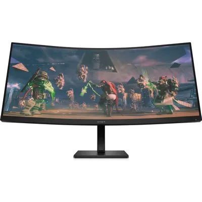 OMEN 34c 86 cm (34") Gaming Monitor schwarz, Ultrawide (3440x1440), 1 ms Reaktionszeit, gebogen