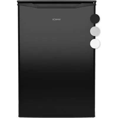 GS 7253 Tischgefrierschrank edelstahl optik schwarz