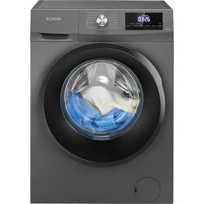 WAT 7186 Stand-Waschtrockner titan schwarz